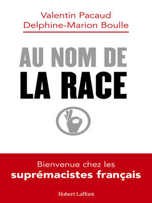 cover image of Au nom de la race--Bienvenue chez les suprémacistes français